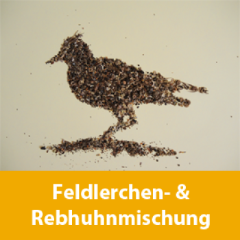 Feldlerchen- & Rebhuhn-Mischung für Wildäcker