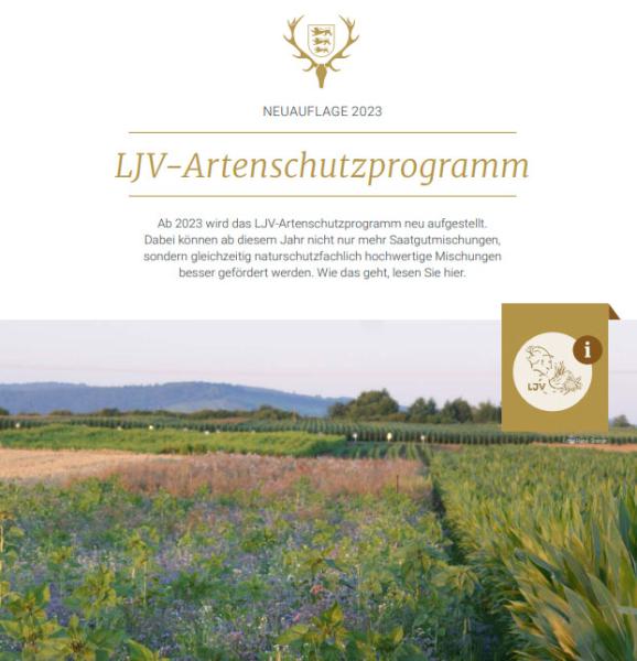 Artenschutzprogramm 2023 LJV Baden-Württemberg